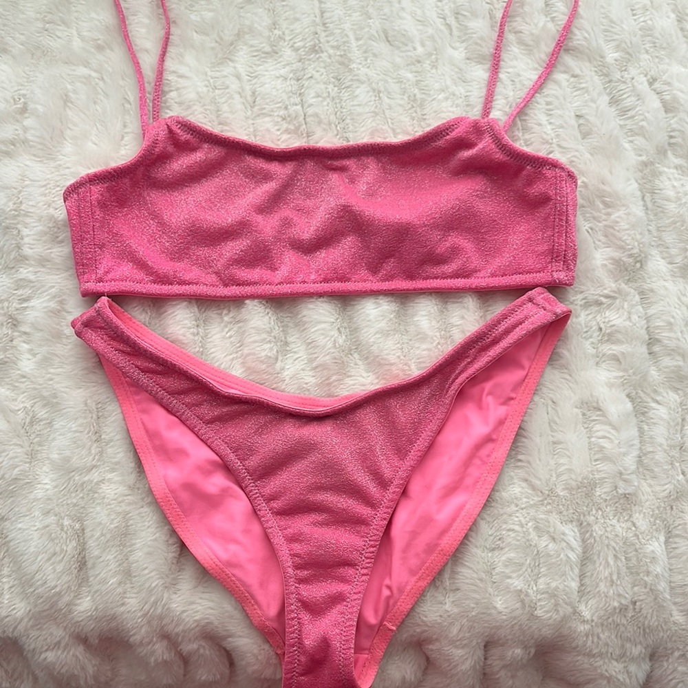 TRIANGL Pink Bikini Set